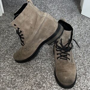 ASOS Men's Taupe Suede Lace-Up Chukka Boots